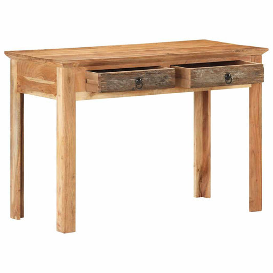 Desk | Natural Wood | Solid Reclaimed Wood | 110x50x75 cm | Desk