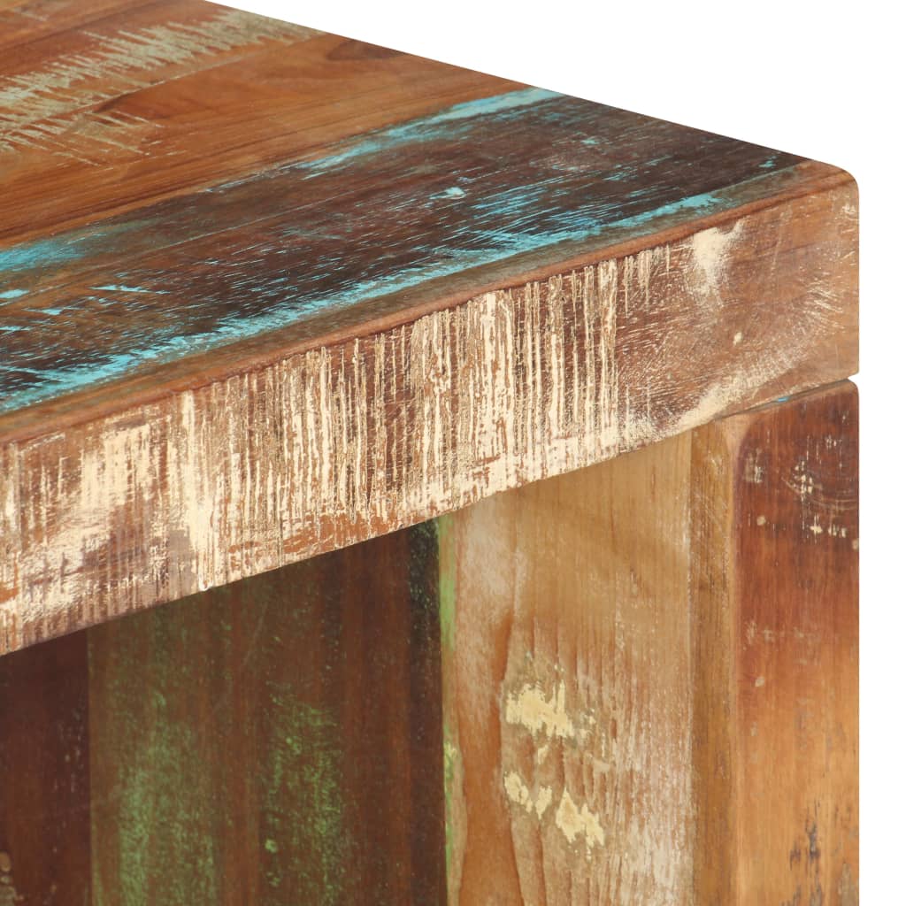 Coffee Table Multicolour Solid reclaimed wood, powder-coated iron