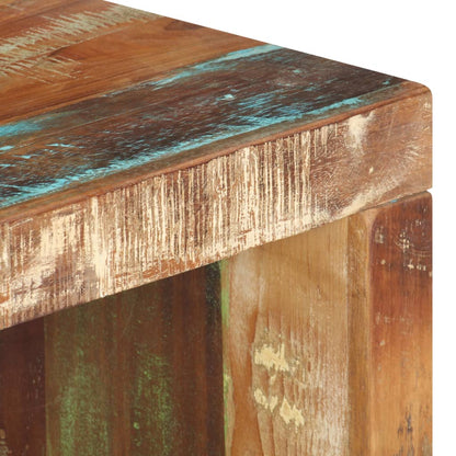 Coffee Table Multicolour Solid reclaimed wood, powder-coated iron