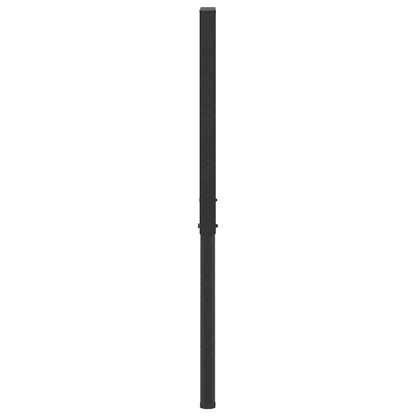 Adjustable Work Bench Frames 2 pcs Metal 55x(69-95.5) cm Black