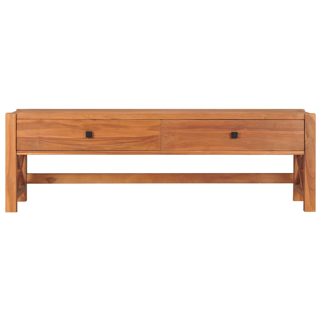 TV Cabinet 140x40x45 cm Teak Wood