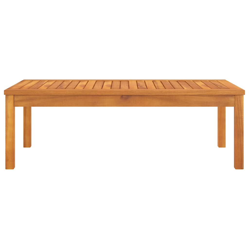 Coffee Table 39.4"x19.7"x13" Solid Acacia Wood
