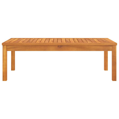 Coffee Table 39.4"x19.7"x13" Solid Acacia Wood