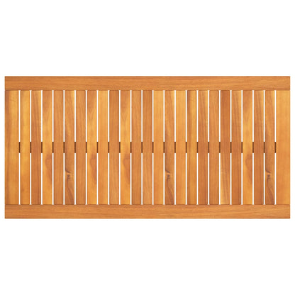 Coffee Table 39.4"x19.7"x13" Solid Acacia Wood