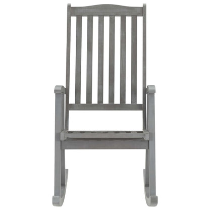 Rocking Chair | Grey | Solid Acacia Wood | Standard |  Durable