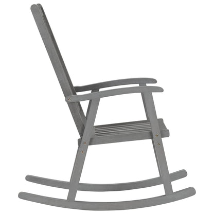 Rocking Chair | Grey | Solid Acacia Wood | Standard |  Durable