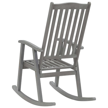 Rocking Chair | Grey | Solid Acacia Wood | Standard |  Durable