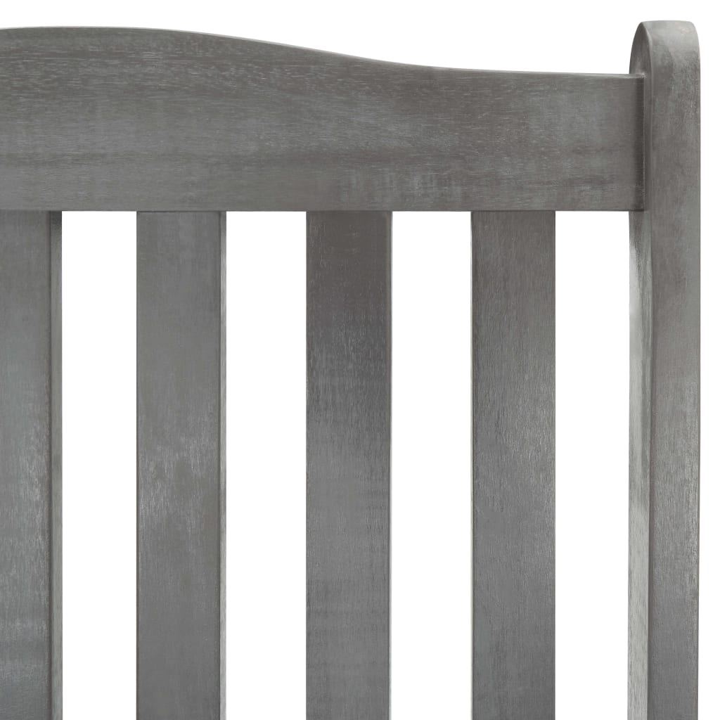 Rocking Chair | Grey | Solid Acacia Wood | Standard |  Durable