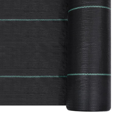 Weed & Root Control Mat Black 1x25 m PP