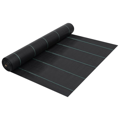 Weed & Root Control Mat Black 2x100 m PP