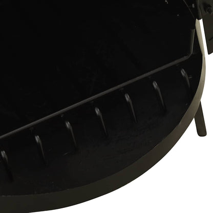 Garden Stove with Poker 38x38x122 cm Steel