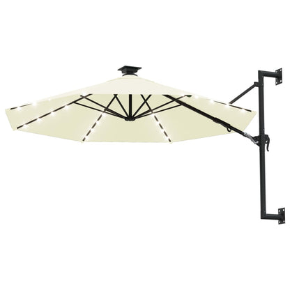 Garden Parasol | Sand | Polyester, Metal | 300 cm diameter | Tiltable