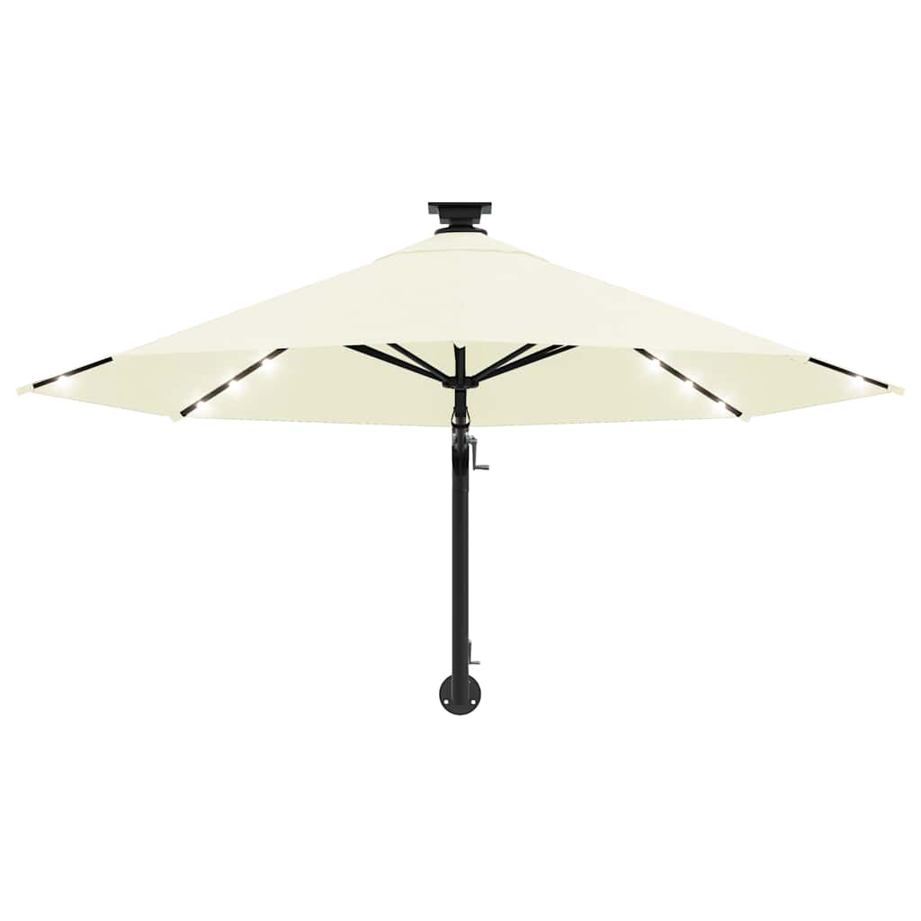 Garden Parasol | Sand | Polyester, Metal | 300 cm diameter | Tiltable
