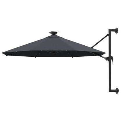 Garden Parasol | Anthracite | Polyester fabric, Metal | Large | Tiltable