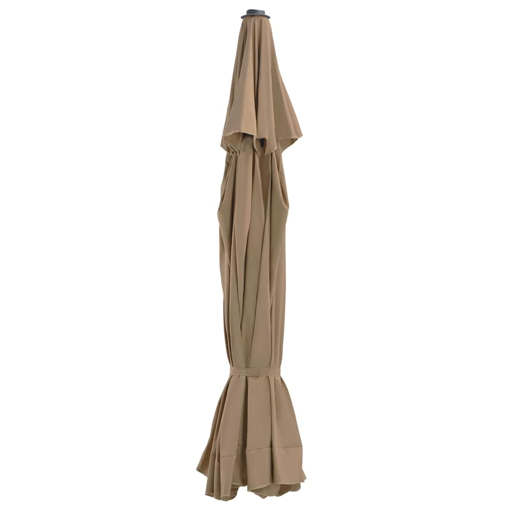 Replacement Fabric for Outdoor Parasol Taupe 515 cm
