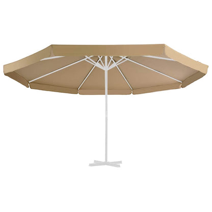 Replacement Fabric for Outdoor Parasol Taupe 515 cm