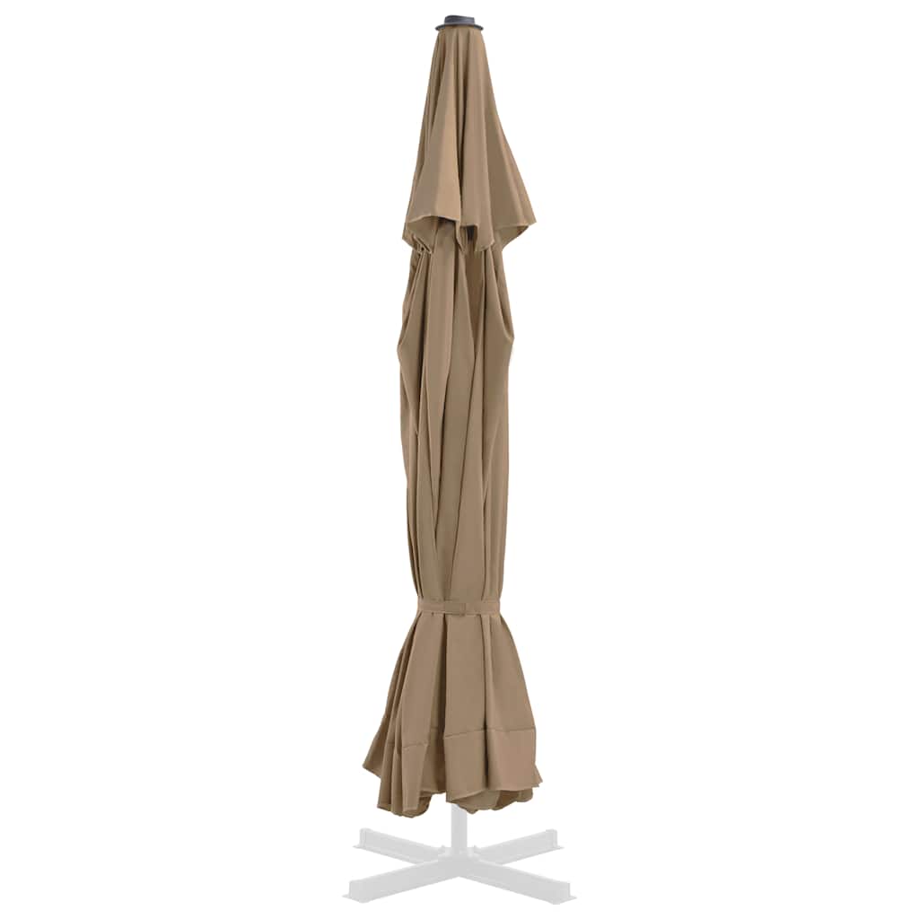 Replacement Fabric for Outdoor Parasol Taupe 515 cm