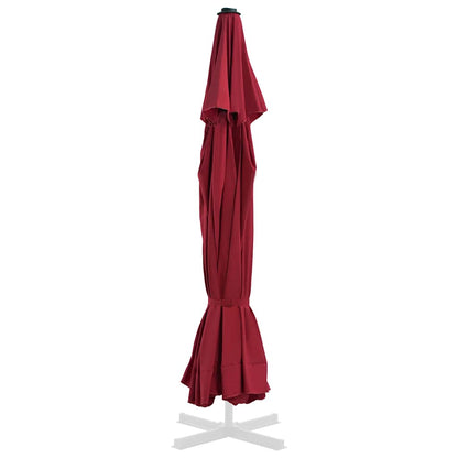 Replacement Fabric for Outdoor Parasol Bordeaux Red 515 cm