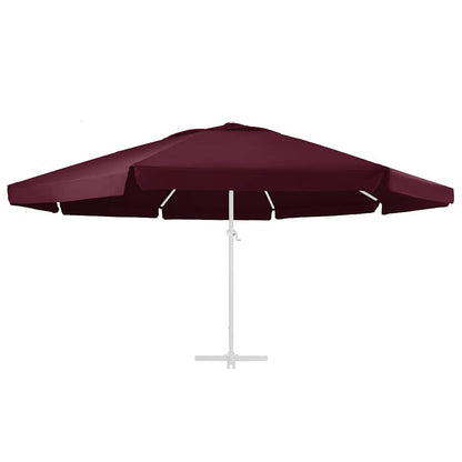 Replacement Fabric for Outdoor Parasol Bordeaux Red 610 cm