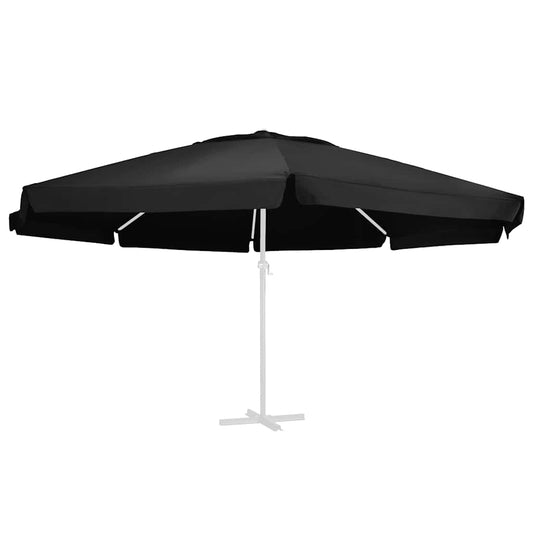 Replacement Fabric | Black | Polyester with PA coating | 600 cm diameter