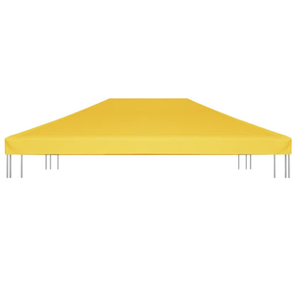 Gazebo Top Cover 270 g/m² 4x3 m Yellow