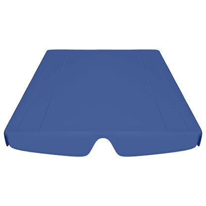 Replacement Canopy for Garden Swing Blue 188/168x145/110 cm