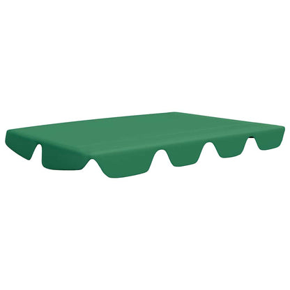 Replacement Canopy for Garden Swing Green 150/130x105/70 cm