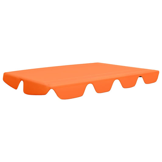 Replacement Canopy for Garden Swing Orange 150/130x105/70 cm