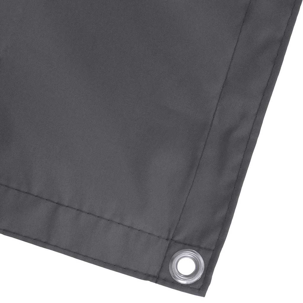 Balcony Screen Anthracite 90x300 cm Oxford Fabric