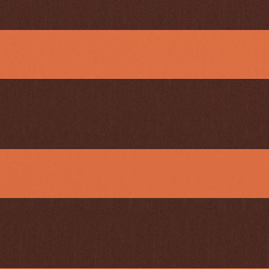 Balcony Screen Orange and Brown 75x300 cm Oxford Fabric