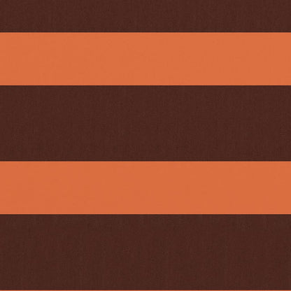 Balcony Screen Orange and Brown 75x600 cm Oxford Fabric