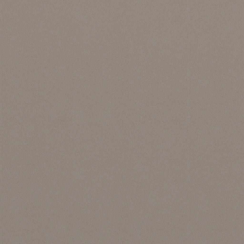 Balcony Screen Taupe 75x600 cm Oxford Fabric