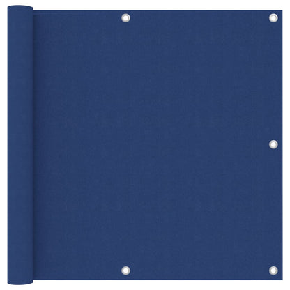 Balcony Screen Blue 90x300 cm Oxford Fabric