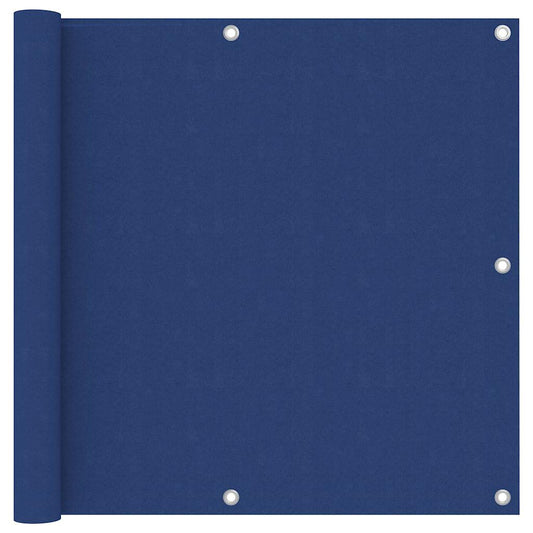 Balcony Screen Blue 90x500 cm Oxford Fabric
