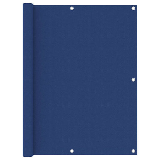 Balcony Screen Blue 120x600 cm Oxford Fabric