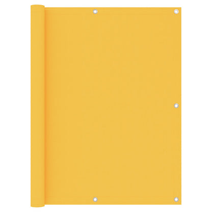 Balcony Screen Yellow 120x300 cm Oxford Fabric