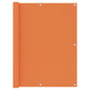 Balcony Screen Orange 120x300 cm Oxford Fabric