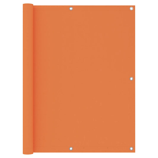Balcony Screen Orange 120x500 cm Oxford Fabric