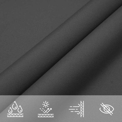 Sunshade Sail Oxford Fabric Rectangular 2.5x4 m Anthracite