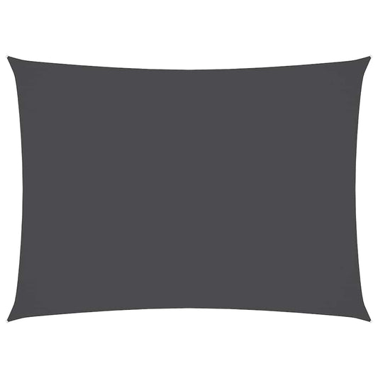 Sunshade Sail Oxford Fabric Rectangular 3x4.5 m Anthracite