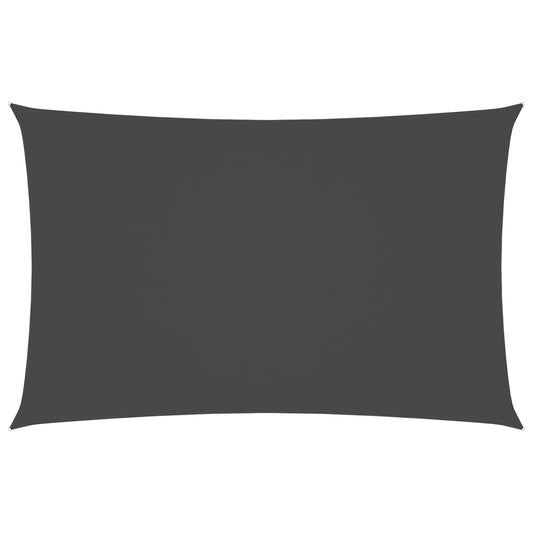 Sunshade Sail Oxford Fabric Rectangular 4x7 m Anthracite