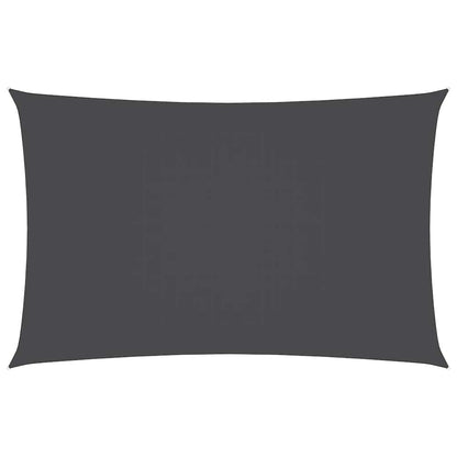 Sunshade Sail Oxford Fabric Rectangular 5x8 m Anthracite