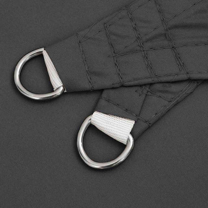 Sunshade Sail Oxford Fabric Rectangular 5x8 m Anthracite