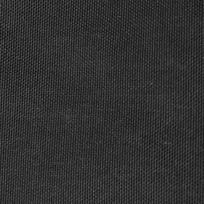 Sunshade Sail Oxford Fabric Triangular 5x5x6 m Anthracite