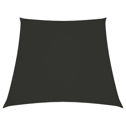 Sunshade Sail Oxford Fabric Trapezium 2/4x3 m Anthracite