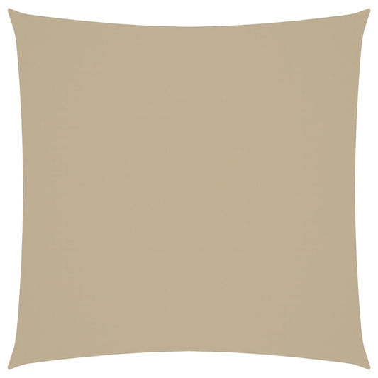 Sunshade Sail Oxford Fabric Square 2.5x2.5 m Beige