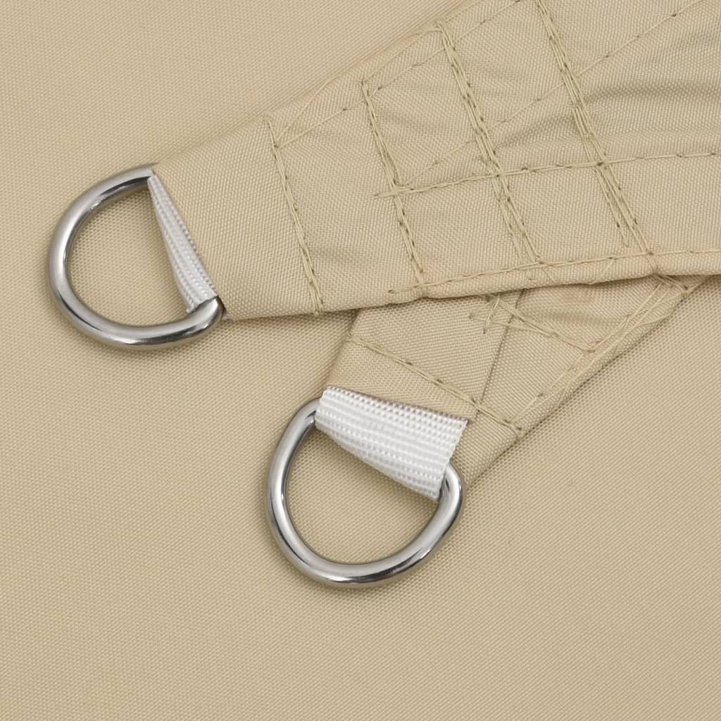 Sunshade Sail Oxford Fabric Square 2.5x2.5 m Beige