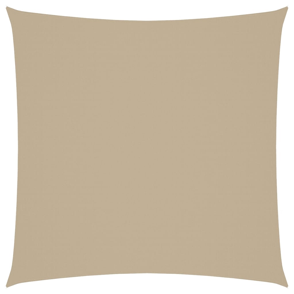 Sunshade Sail Oxford Fabric Square 7x7 m Beige