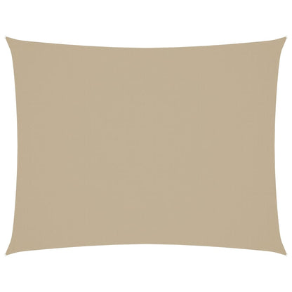 Sunshade Sail Oxford Fabric Rectangular 3x6 m Beige