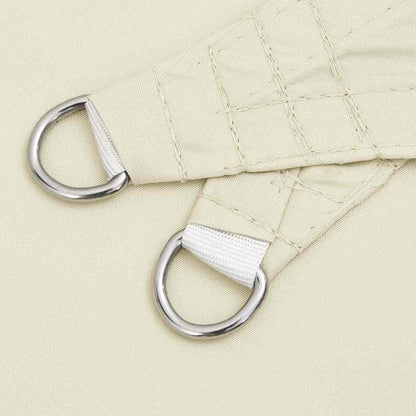 Sunshade Sail Oxford Fabric Square 3x3 m Cream